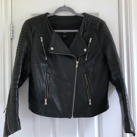 Leather jacket H&M - Picture 1 of 3